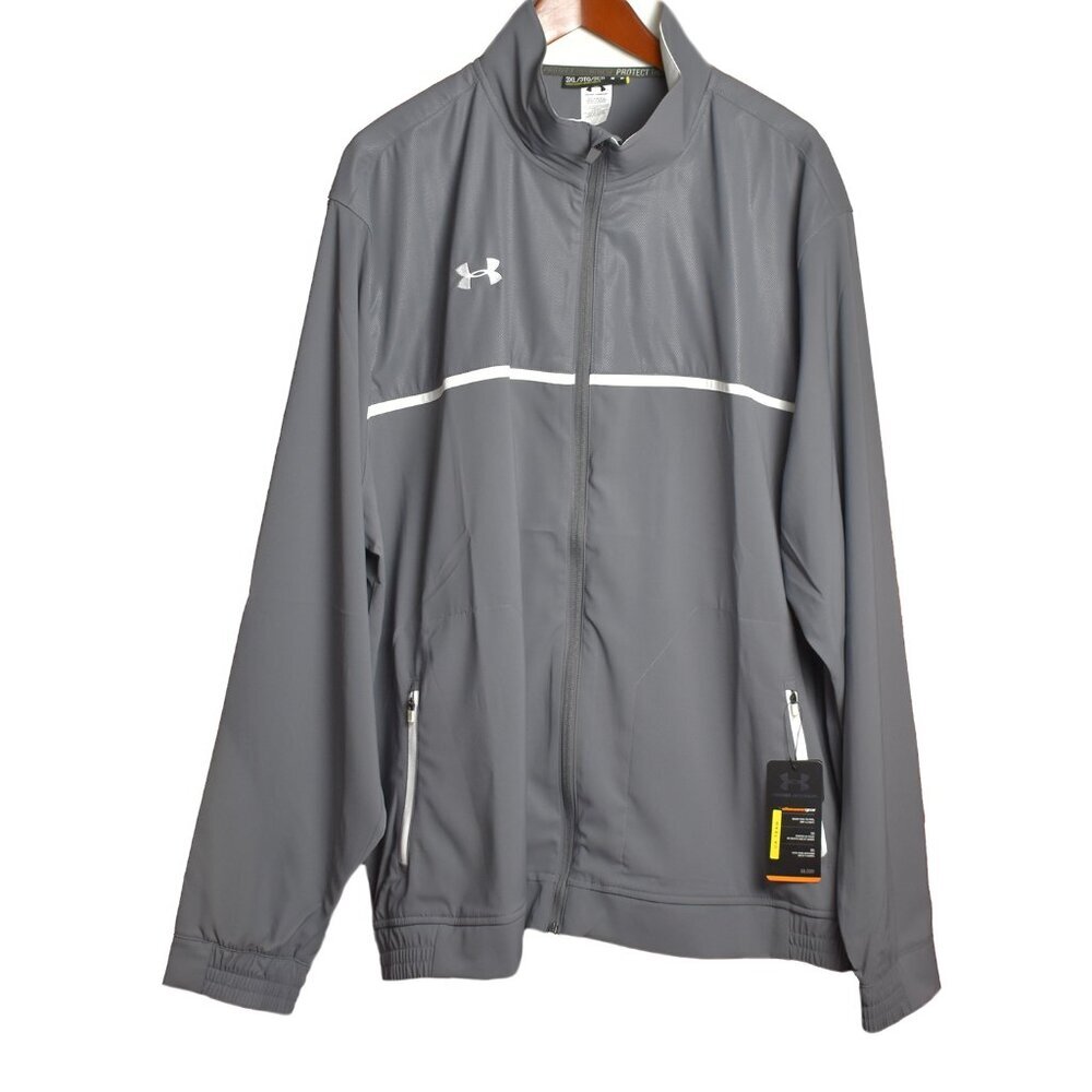 Under Armour Men’s Jacket All Seasons Gear Steel Reflective Logo Loose Fit 3XLT - Picture 5 of 7